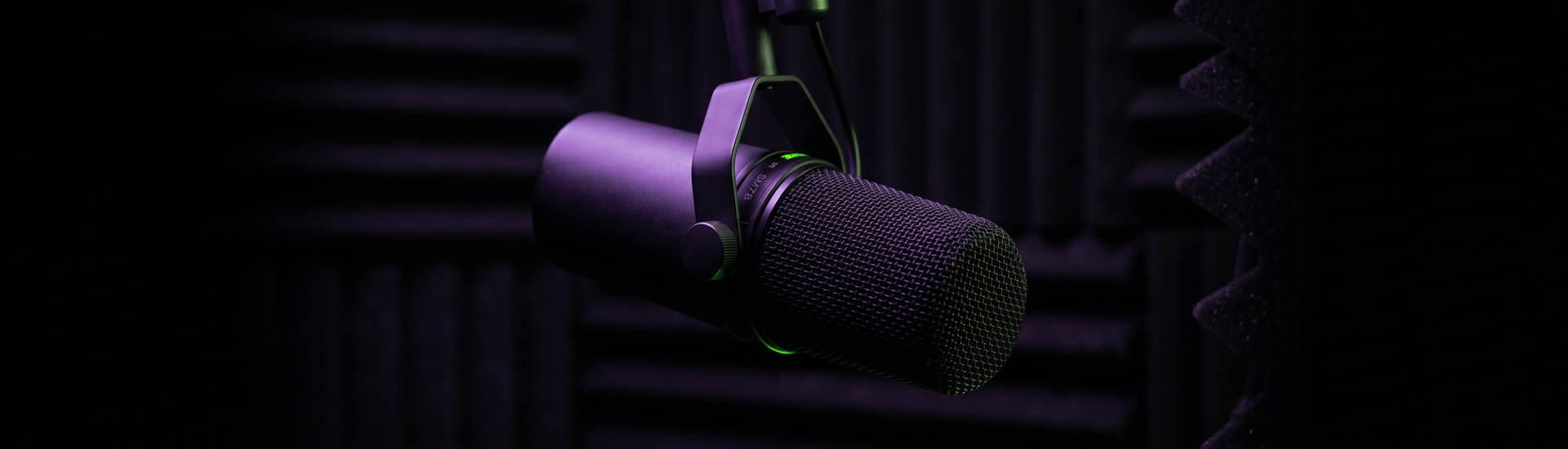 Microphone Setup and Positioning Banner
