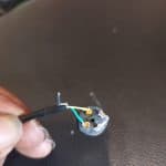 Broken solder connection inside XLR casing