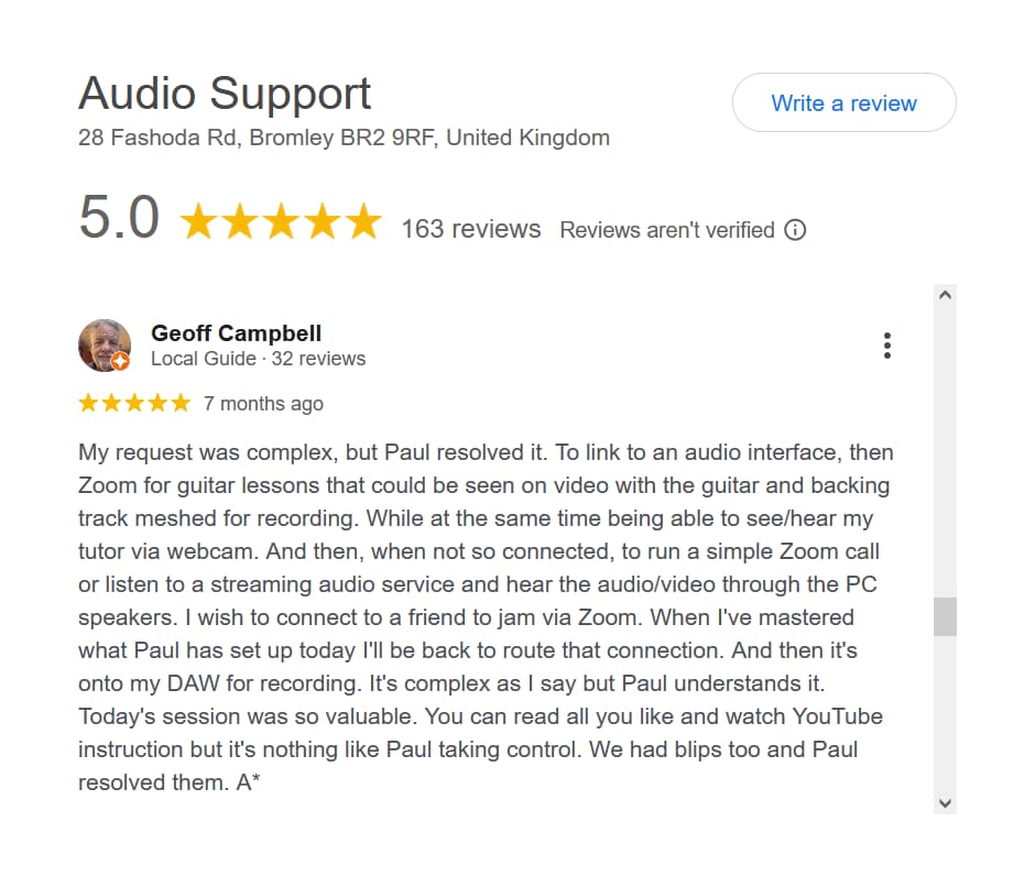 5-Star Review for VoiceMeeter and Zoom Guitar Setup
